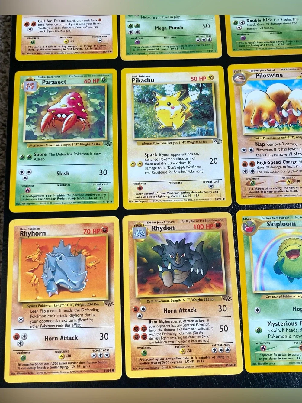 Pokémon Vintage Cards Bundle from Set 64  - Qty 15